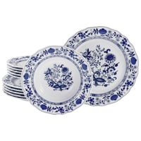 Creatable JEDÁLENSKÝ SERVIS Flora Zwiebelmuster 12-dielne
