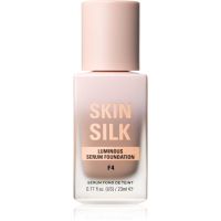 Makeup Revolution Skin Silk Serum Foundation könnyű alapozó világosító hatással árnyalat F4 23 ml