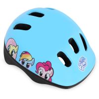 HASBRO PONY Detská cyklistická prilba 48-52 cm, modrá, zn. MY LITTLE PONY