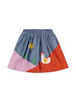 Cotton Chambray Skirt