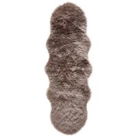Novel UMELÁ KOŽUŠINA, 60/180 cm, taupe