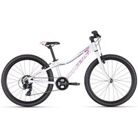 Juniorské dívčí kolo KELLYS KITER 30 24" - model 2025 11" (125-145 cm) White