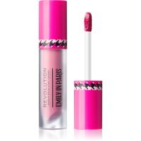 Makeup Revolution X Emily In Paris multifunktionelles Foundation für Gesicht und Lippen Farbton Pinky Swear Pink 3 ml