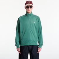Φούτερ Fred Perry Contrast Tape Track Jacket Green M