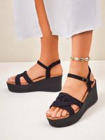 Resti Women's wedge sandals braided Sunny Day