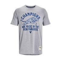 T-shirt Under Armour Project Rock Champ Ss Gray XL