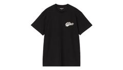 Carhartt WIP S/S Logo T-Shirt Black Pánske - Tričká Carhartt WIP - Čierna - I034643_89_XX-L - Size: L