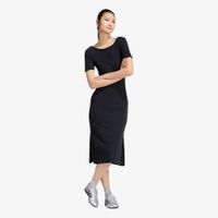Φόρεμα adidas W Ak Sl Rib Dre Black XS