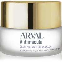 Arval Antimacula erneuernde Creme-Maske für die Nacht gegen Pigmentflecken 50 ml