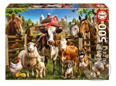 Kamarádi ze statku - puzzle z kategorie Zvířata