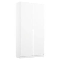 Rauch Möbel SKRIŇA S OTOČNÝMI DVERAMI, biela, 91/229/54 cm
