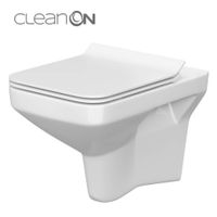 Miska WC wisząca Cersanit Como Cleanon z deską wolnoopadającą duroplast K701-102