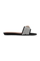 Kurt Geiger London șlapi de piele Kensington C Flat Sandal