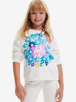 Desigual Bloom Bluza dziecięca Biały