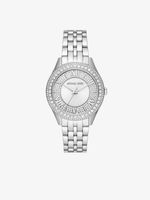 Michael Kors Harlowe Armbanduhr Silber