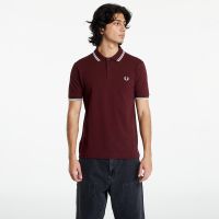 T-shirt FRED PERRY Twin Tipped Shirt Oxblood S