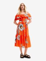 Desigual Georgeo Kleid Orange