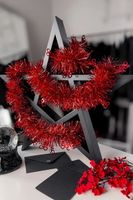ozdoba świąteczna (łańcuch) KILLSTAR - Brimstone Tinsel - Red