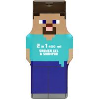 Minecraft Shower Gel & Shampoo nežni gel za prhanje in šampon za otroke 400 ml