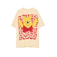 Cropp - Majica s potiskom Winnie the Pooh - svetlo rumena