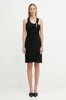 coperni Bavlnené šaty Coperni Washing Clip Rib Dress