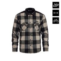 HORSEFEATHERS Technická bike košeľa Prom - silver birch GRAY velikost XXL