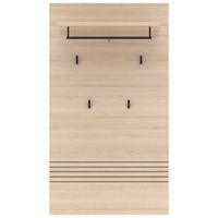 Xora VEŠIAKOVÝ PANEL, farba duba, 78/139/30 cm