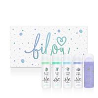 Bilou Dreamy Rainbow - sada pěti sprchových mini pěn dárková sada 5x50 ml