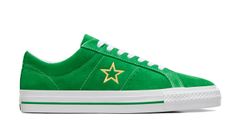 Converse One Star Pro Suede - Dámske - Tenisky Converse - Zelené - A06645C - Veľkosť: 38