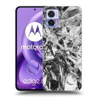 Silikónový prehľadný obal pre Motorola Edge 30 Neo - Chrome