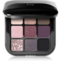KIKO Milano Glamour Multi Finish paleta cieni do powiek odcień 04 Mauve Selection 2.5 g