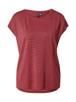 VERO MODA Majica 'VMLAVA'  hrđavo smeđa / srebro