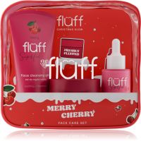 Fluff Christmas Glow Merry Cherry Weihnachtsgeschenk-Set für das Gesicht
