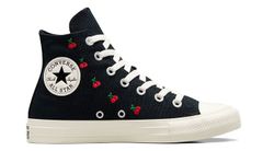 Converse Chuck Taylor All Star Cherries - Dámske - Tenisky Converse - Čierne - A08142C - Veľkosť: 36