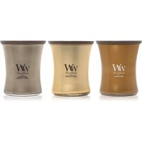 Woodwick Precious Metals Trio Pack zestaw upominkowy