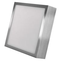LED svítidlo NEXXO broušený nikl, 17 x 17 cm, 12,5 W, teplá/neutrální bílá