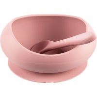 Zopa Silicone Tableware Set σετ φαγητού Old Pink 1 τμχ