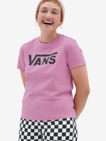 Vans WM Flying V Crew Tricou Roz