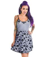 Damen Kleid TOO FAST - GINGER - GESPENSTISCH CATS M