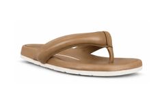 VIBAe OSAKA Leather Cognac Brown Unisex - Sandale VIBAe - Smeđa - OSKRLCGBG-10 - Size: 10