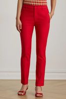 Lauren Ralph Lauren pantaloni pentru femei, cu bumbac