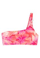 s.Oliver Bikini gornji dio  breskva / ružičasto crvena / svijetlocrvena / bijela
