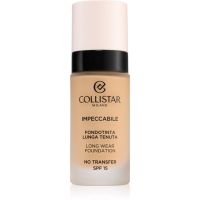 Collistar Impeccabile Long Wear Foundation dlhotrvajúci make-up SPF 15 3N Natural 30 ml