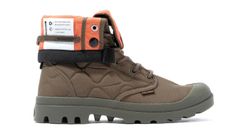 Palladium Baggy Re-Quilted Olive Night - Unisex - Tenisky Palladium - Hnedé - 74319-325-M - Veľkosť: 44.5