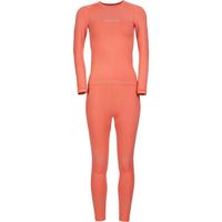 FUNDANGO SEAMLESS BASELAYER SET Дамско функционално бельо, цвят сьомга, размер