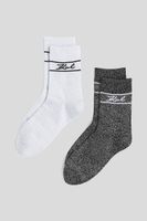 Karl Lagerfeld Ponožky Karl Lagerfeld 2-pak K/SIGNATURE