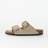Sneakers Birkenstock Arizona Big Buckle Natural Leather Patent Women High-Shine Oyster EUR 41