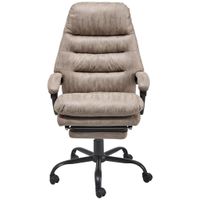 MID.YOU KANCELÁRSKE KRESLO, mikrovlákno, sivá, čierna