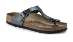 Birkenstock Gizeh Birko-Flor Narrow Fit Ženy - Sandály Birkenstock - Černá - 1021457-7 - Size: 7