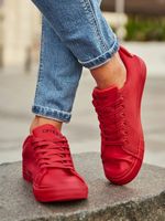 Ombre Clothing Tennisschuhe Rot